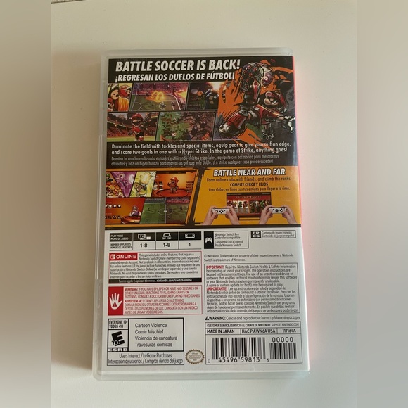 Nintendo Switch Mario Strikers Battle League Game - Picture 4 of 5